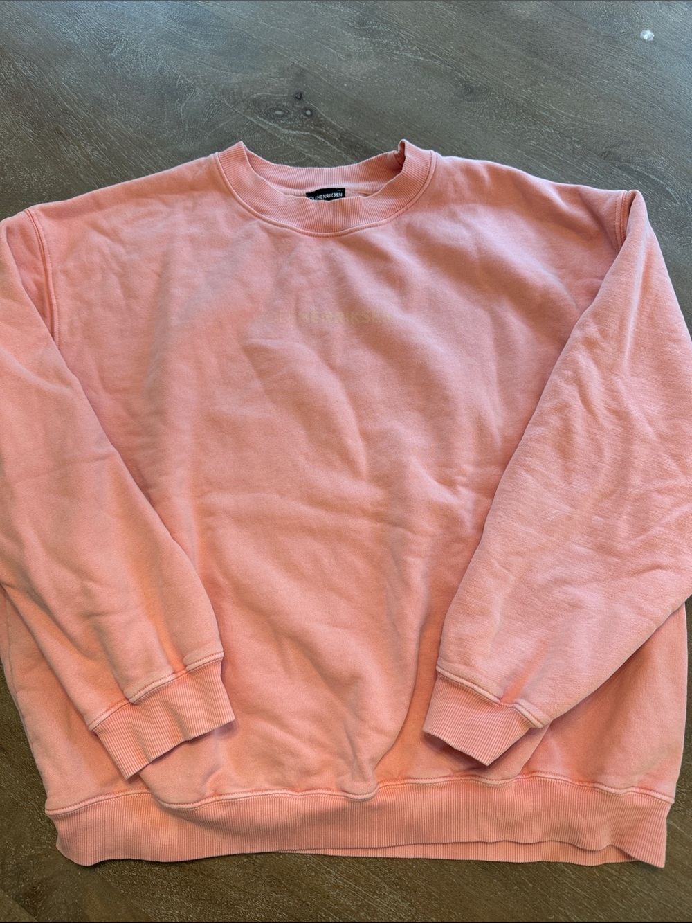 Ole HenriksrnClassic Crewneck Sweatshirt - Pinky peach